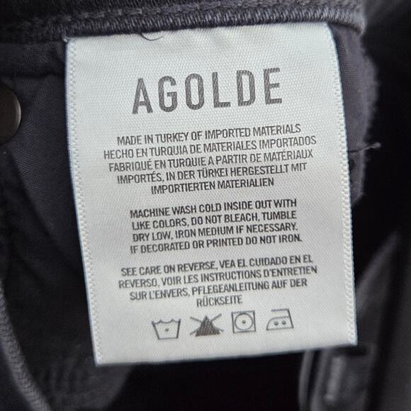 AGOLDE Sophie Mid Rise Skinny Ankle Jean Size 27 - Picture 5 of 7